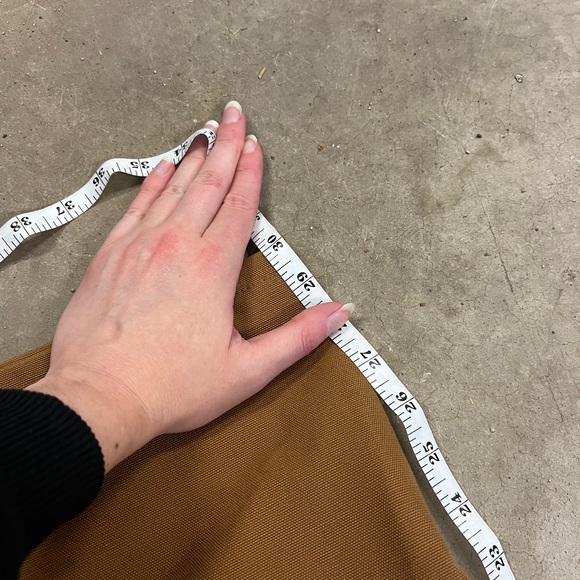 NWOT Men’s Light Brown Carhartt Work Overalls - Picture 15 of 16